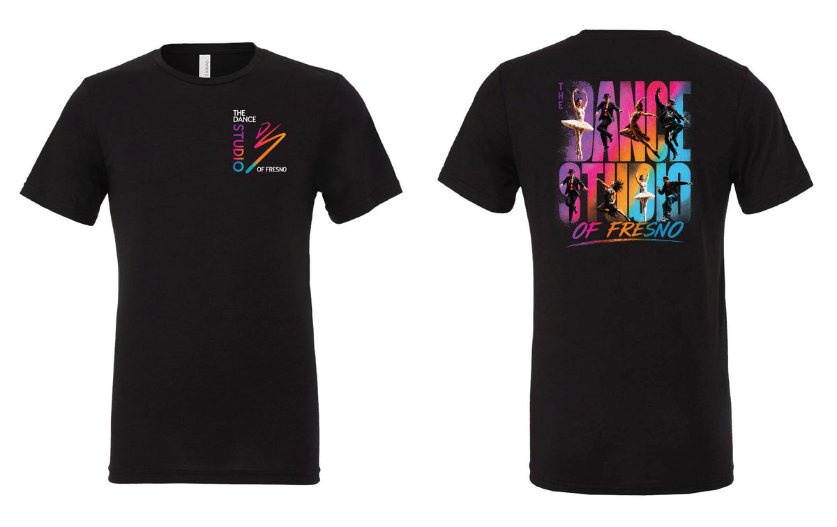 The Dance Studio Color Shout Bella+Canvas Triblend Tee