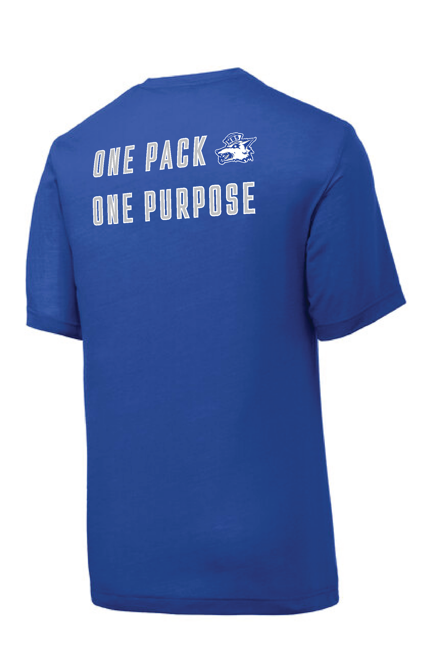 MHS Flag Football Royal Sport-Tek T-Shirt