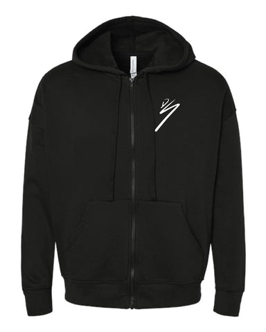 DS Elite Team Bella+Canvas Unisex Sponge Fleece DTM Full-Zip Hoodie Sweatshirt