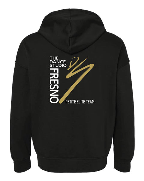 DS Petite Elite Team Bella+Canvas Unisex Sponge Fleece DTM Full-Zip Hoodie Sweatshirt