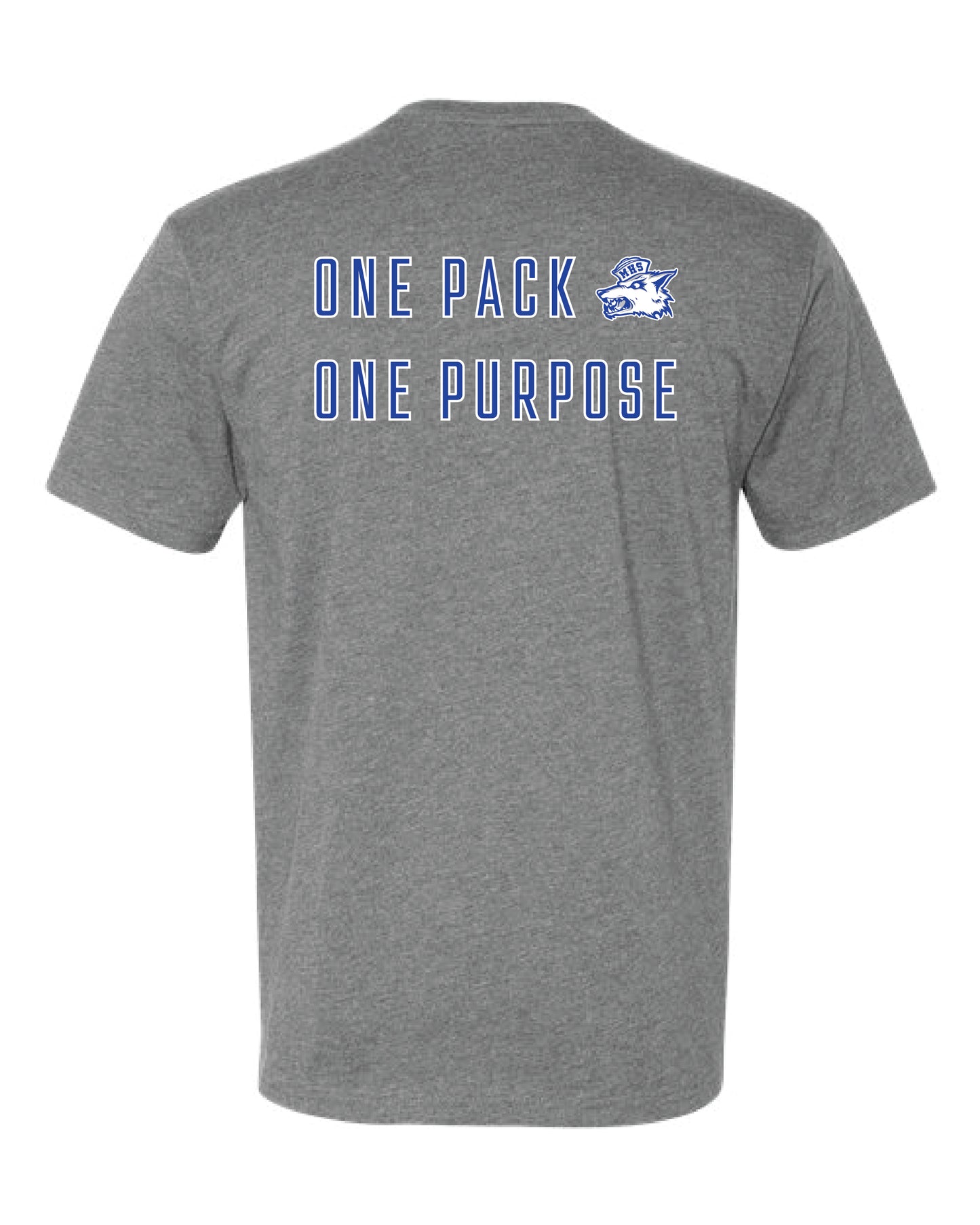 Coyotes Flag Football Dark Heather Grey T-Shirt