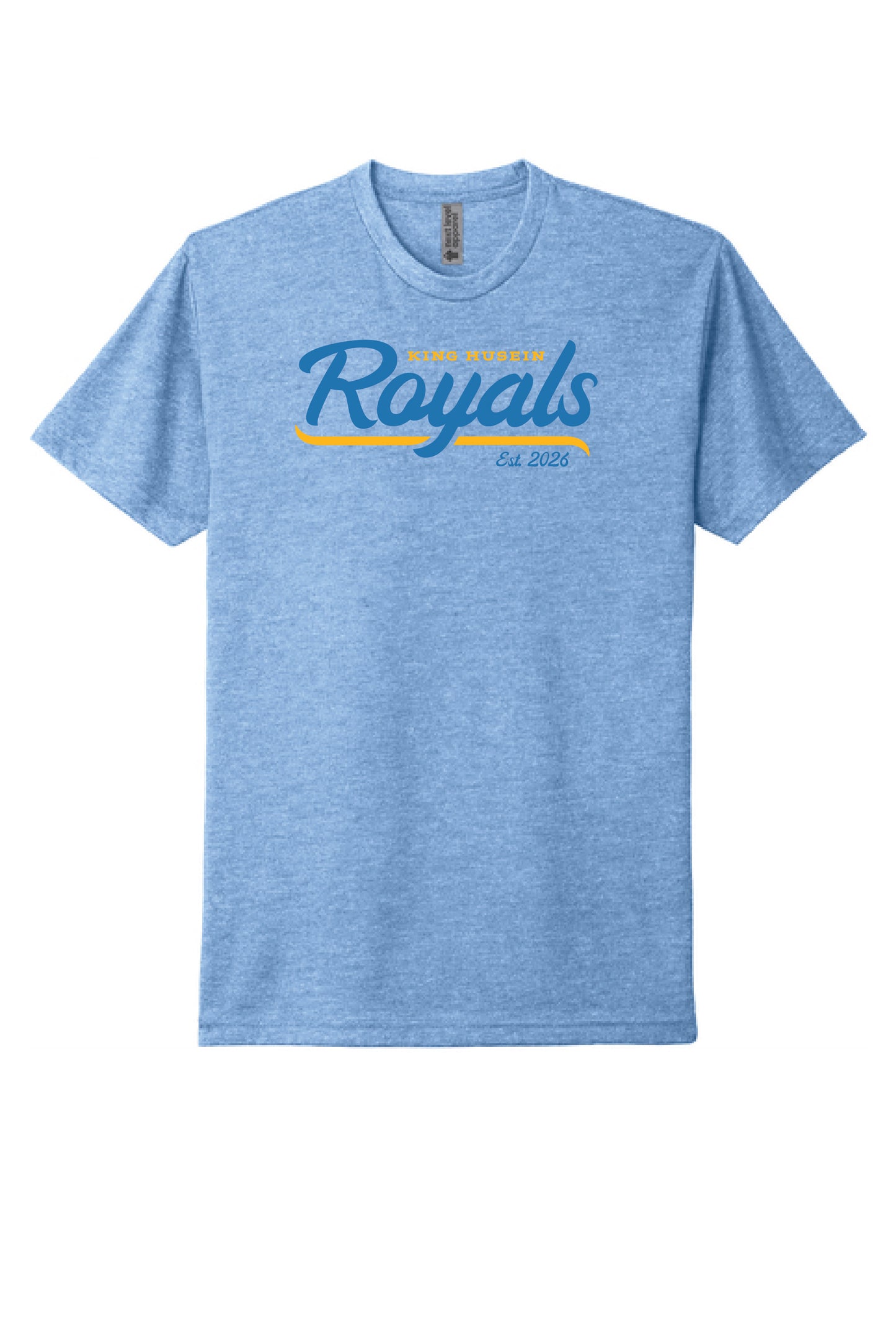 King Husein Royals Next Level Columbia Blue T-Shirt