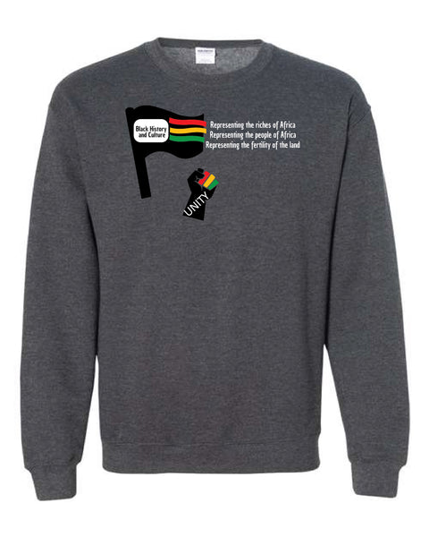 Black History & Culture Gildan Crewneck