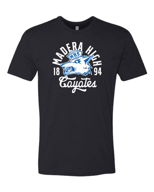 Madera High Coyotes Black Tee