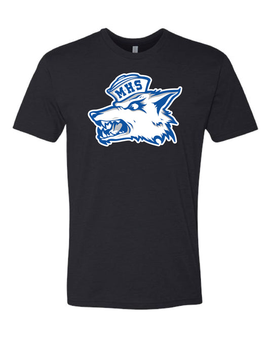 Madera Flag Football Coyote Black T-Shirt