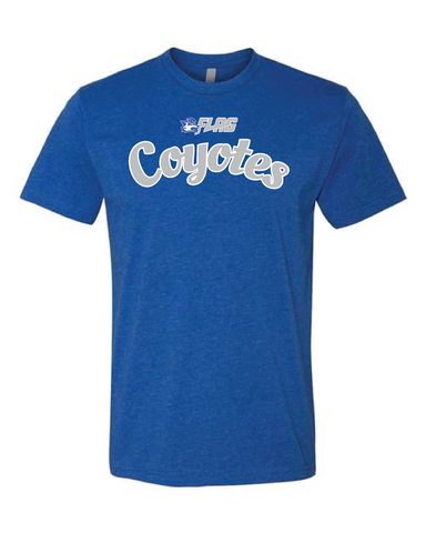 Coyotes Flag Football Royal T-Shirt