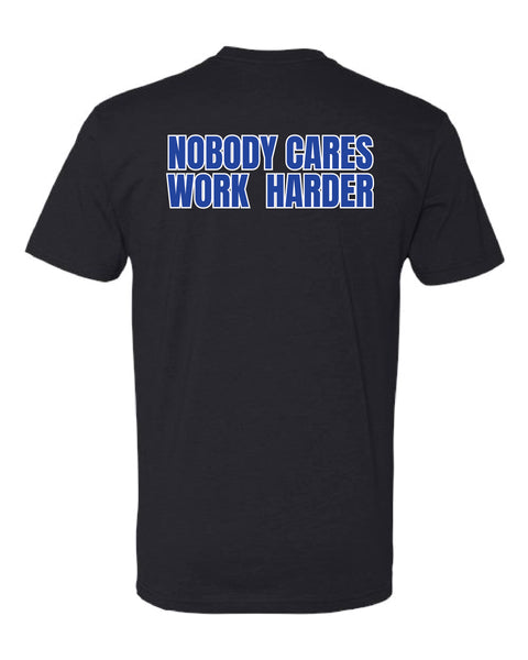 Coyotes Flag Football Work Harder Black T-Shirt