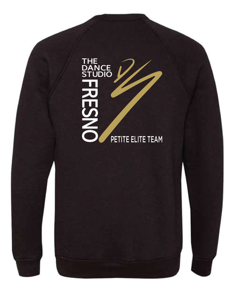 TDS Petite Elite Team Bella+Canvas Youth Sponge Fleece Raglan Crewneck Sweatshirt