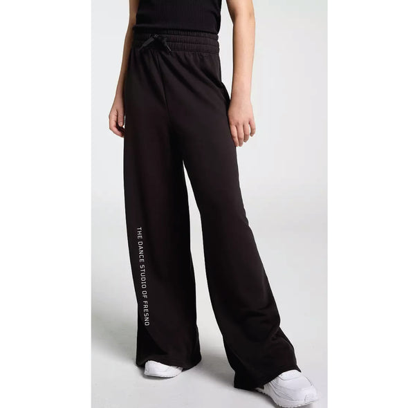 The Dance Studio of Fresno DSG Girls' So Soft Wide Leg Pants