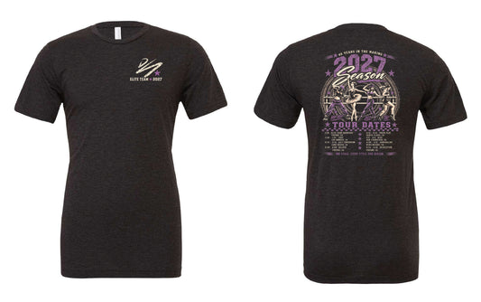 The Dance Studio 2027 Tour Bella+Canvas Triblend Tee