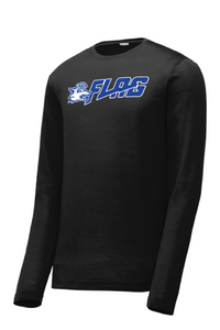 MHS Flag Football Black Sport Tek Long Sleeve T-Shirt