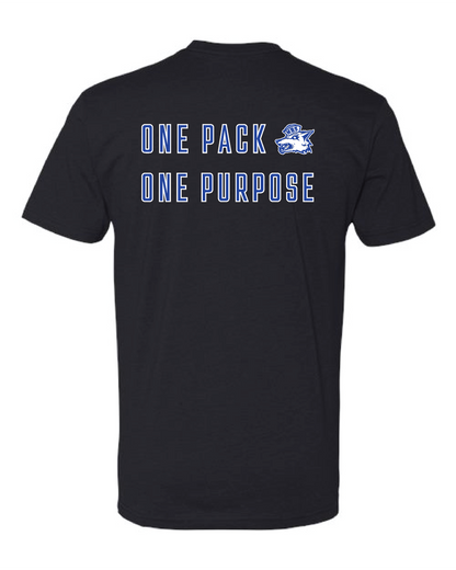 Coyotes Flag Football Black T-Shirt