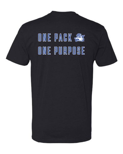 Coyotes Flag Football Black T-Shirt