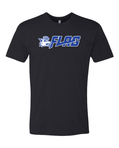 Coyotes Flag Football Black T-Shirt