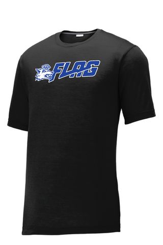 MHS Flag Football Black Sport Tek T-Shirt