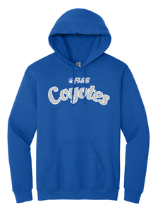 Madera High Coyotes Flag Football Royal Hoodie