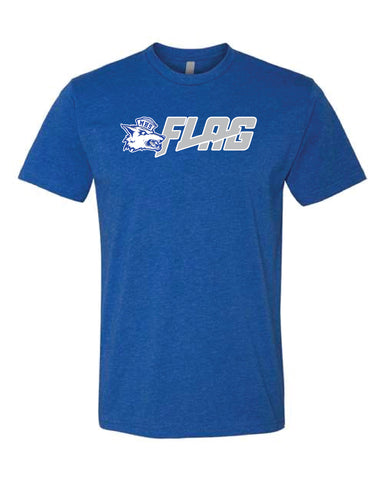 Coyotes Flag Football Royal T-Shirt
