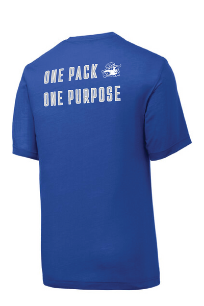 MHS Flag Football Royal Sport-Tek T-Shirt