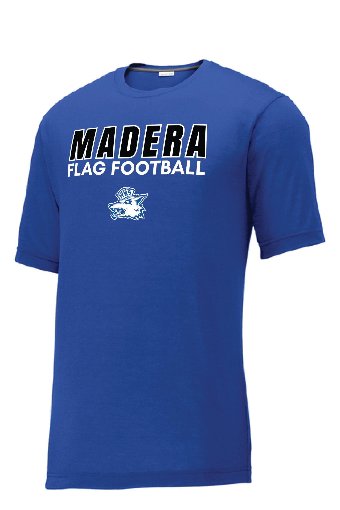 Madera Flag Football Royal Sport-Tek T-Shirt
