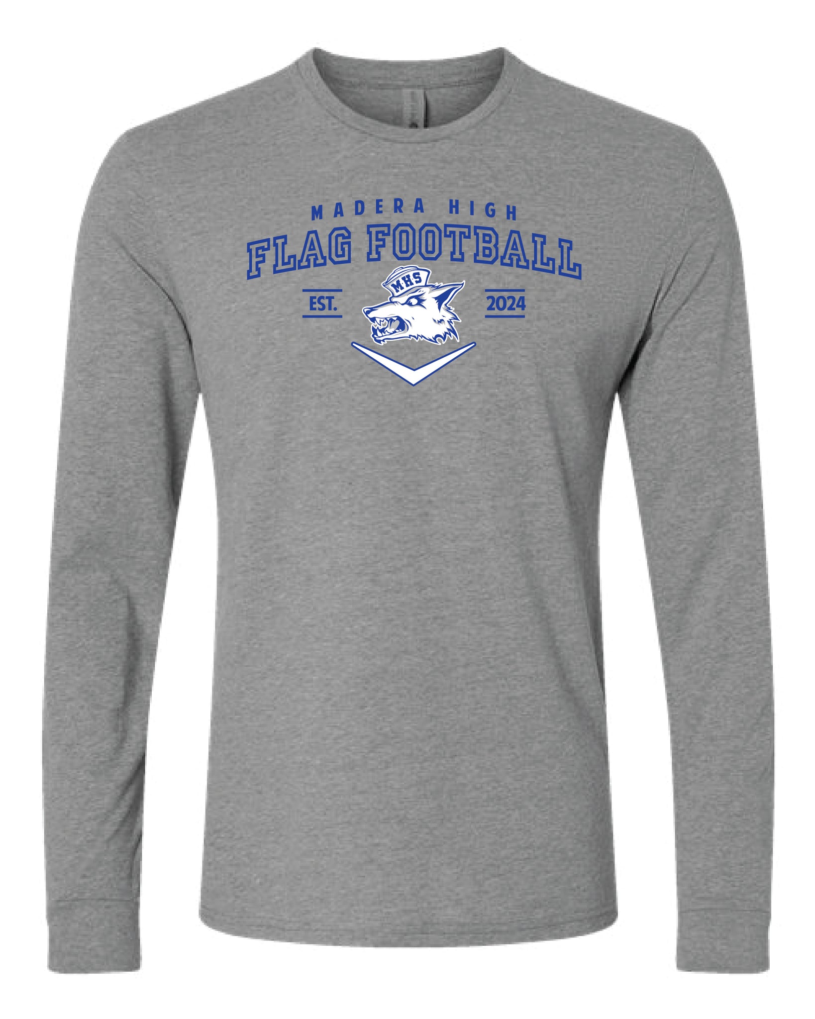 Madera High Flag Football Long Sleeve T-Shirt