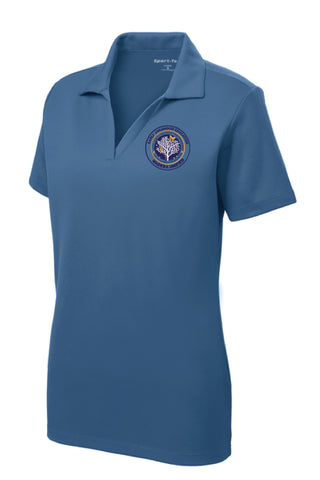 Early Childhood Education Dawn Blue Sport-Tek® Women's PosiCharge® RacerMesh® Polo