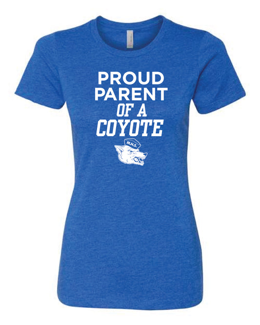 Proud Parent of a Coyote Women’s T-Shirt