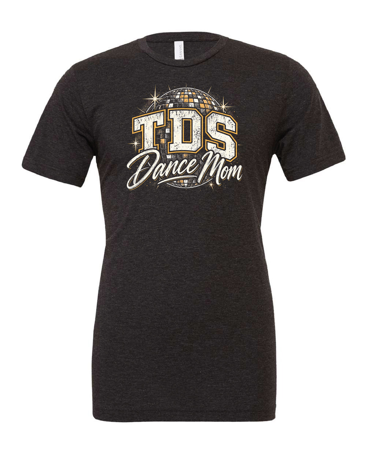 TDS Studio Dance Mom Bella+Canvas Triblend Vintage Black Tee