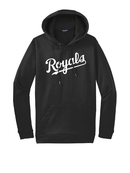 Royals Baseball Adult Sport-Wick Fleece Hoodie