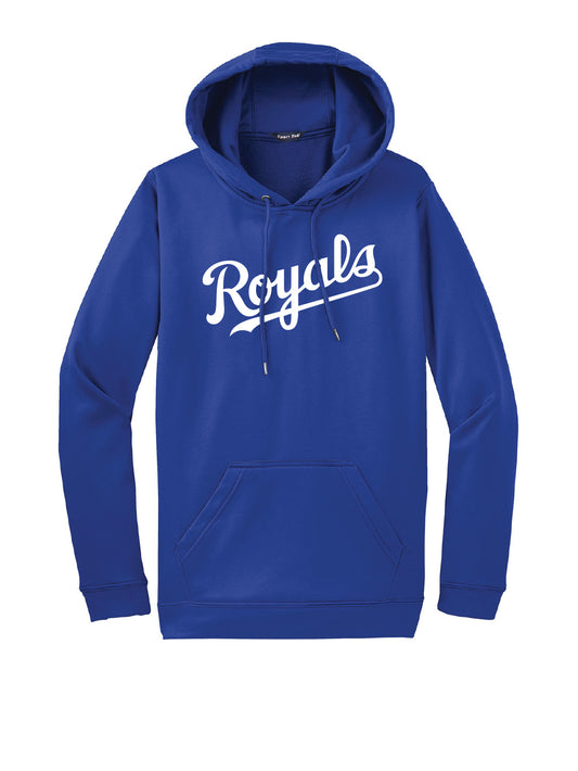 Royals Baseball Adult Sport-Wick Fleece Hoodie