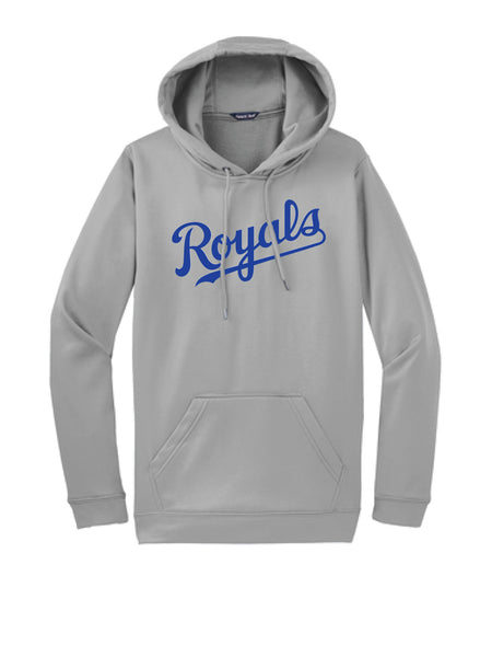 Royals Baseball Adult Sport-Wick Fleece Hoodie