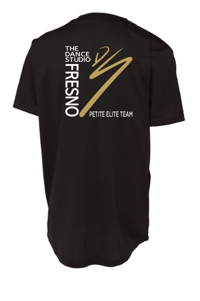 DS Petite Elite Team Sport-Tek® PosiCharge® Tough Mesh Full-Button Jersey