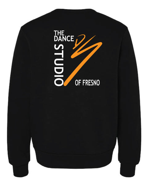 The Dance Studio Bella+Canvas Unisex Sponge Fleece Classic Crewneck Sweatshirt