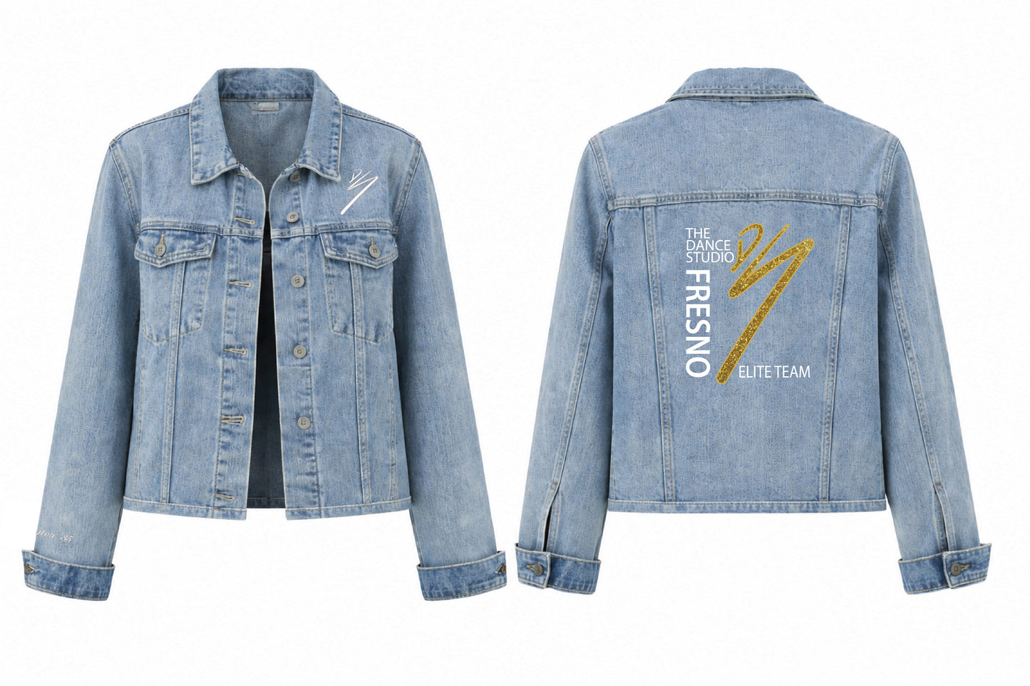 TDS Parent Elite Team Customizable Denim Jacket (Glitter Edition)
