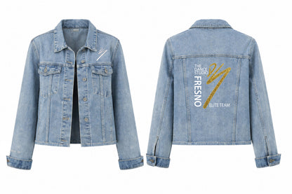TDS Parent Elite Team Customizable Denim Jacket (Glitter Edition)