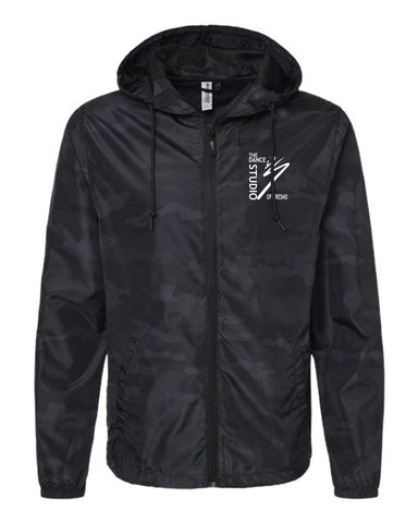 The Dance Studio Independent Trading Co. Windbreaker Full-Zip Jacket